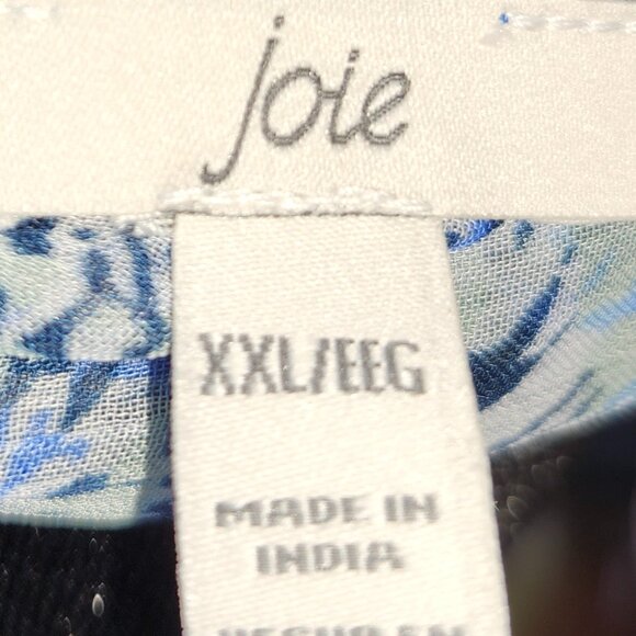 25251 Joie Parisian Paisley Tiered Dress Made in India - Picture 10 of 14